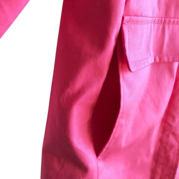 Kate Spade Pink Women's Raincoat Jacket XS Bow - Picture 7 of 14